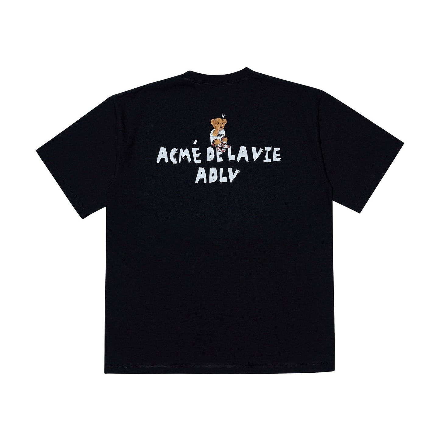 ADLV Check Pants Bear Black Tee