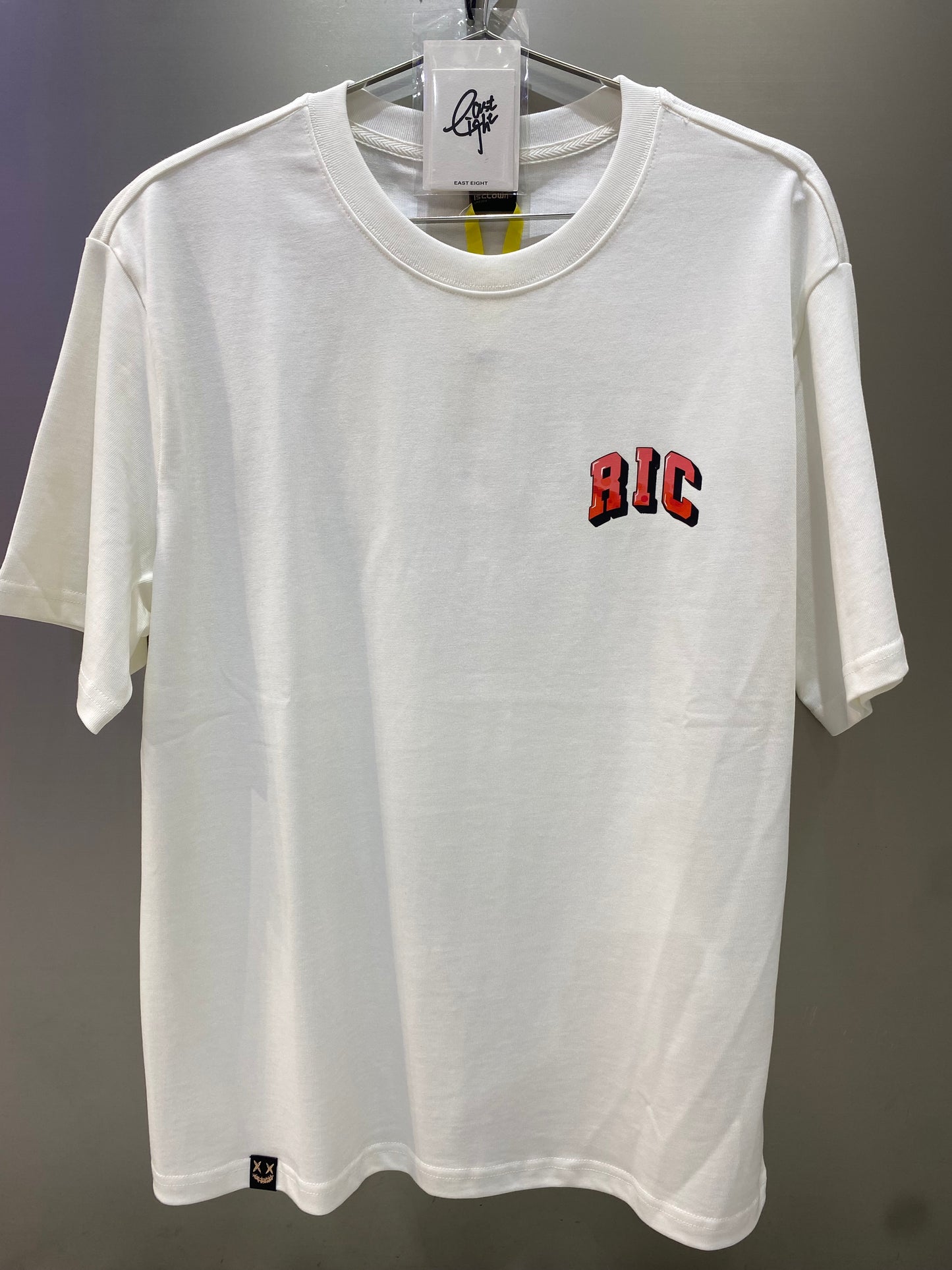 Rickyisclown White Red Smiley White Tee