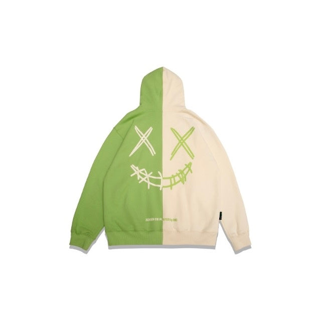 Rickyisclown Jokeric Cream Green Hoodie