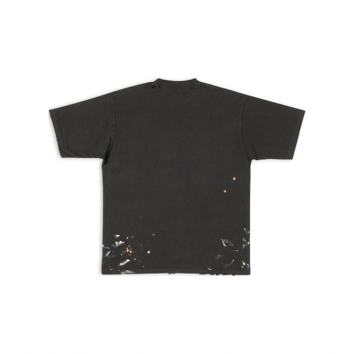 Balenciaga Women's 90/10 Wash Black Tee