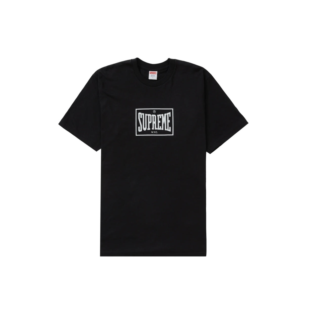 Supreme Warm Up Black Tee