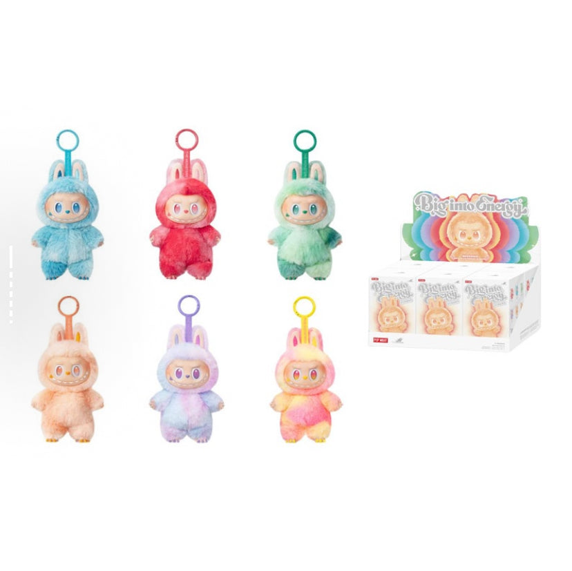 Pop Mart Labubu V3 The Monsters Big Into Energy Series Vinyl Plush Pendant