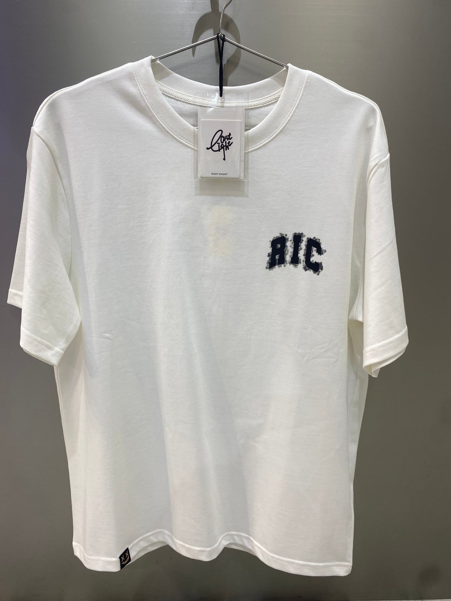 Rickyisclown Black Smudge Smiley White Tee