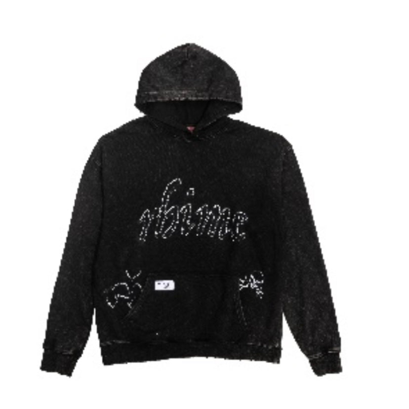 Rhime Vinatge Crossing Planets Vintage Black Hoodie MrMEE