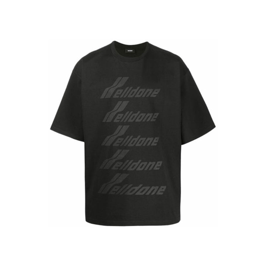 Welldone Front Logo Black Tee