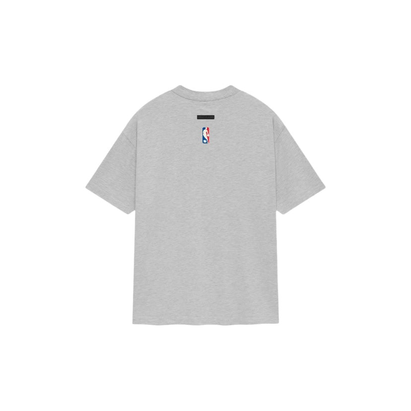 Essentials FW24 NBA Heat Light Heather Tee