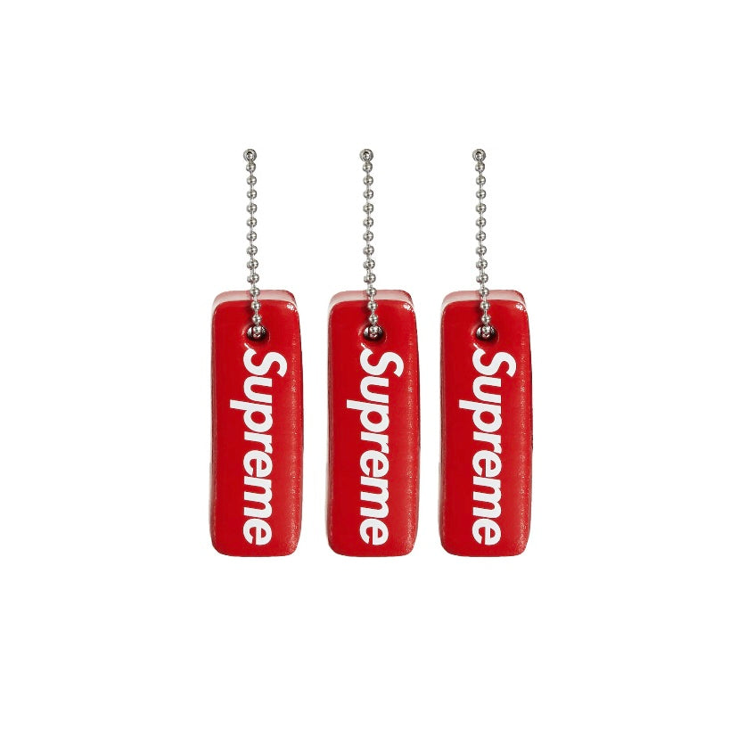Supreme Floating Red Keychain