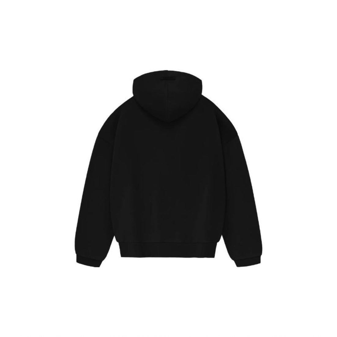 Essentials FW23 Jet Black Hoodie