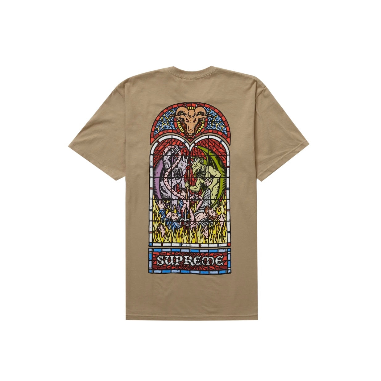 Supreme Worship Khaki Tee