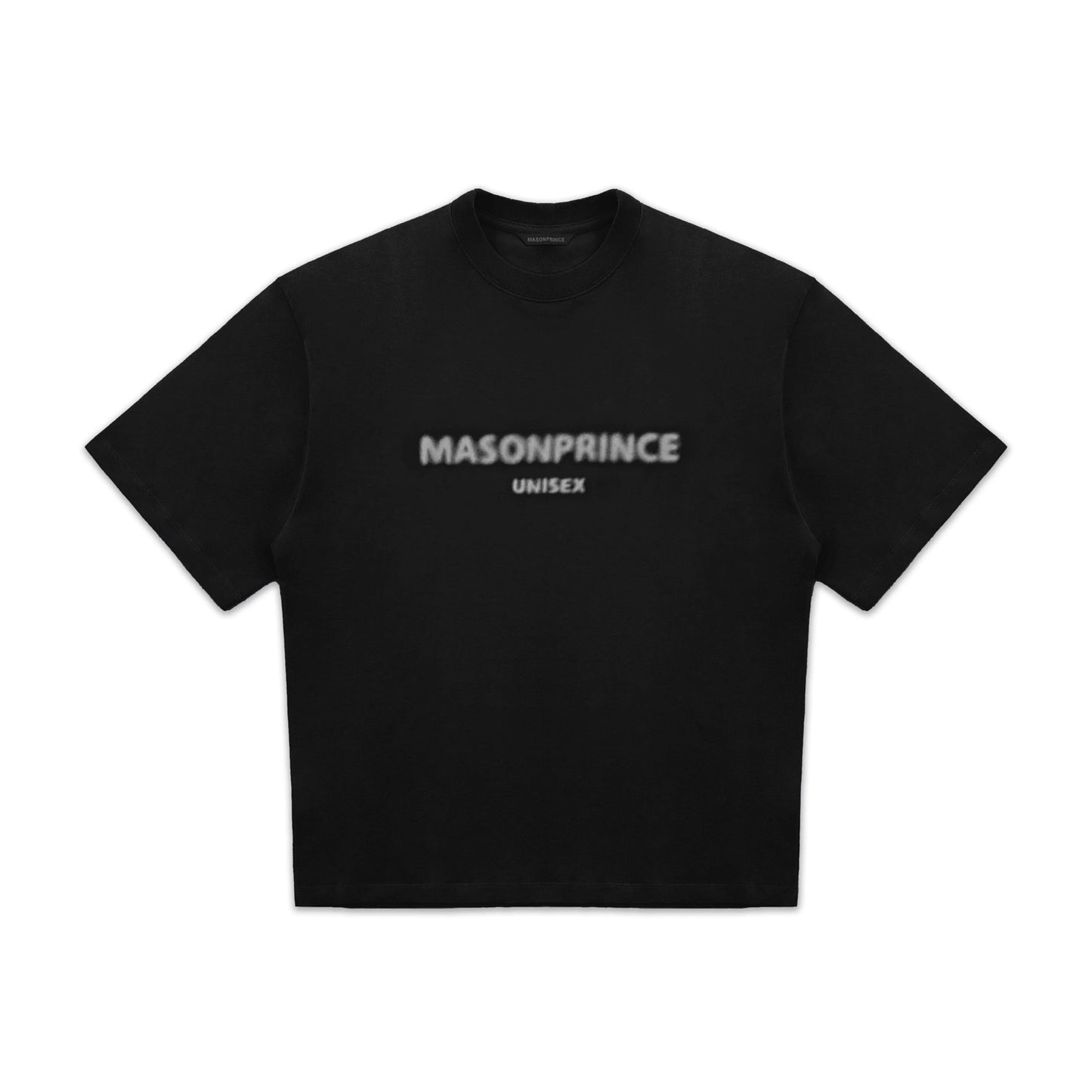 Masonprince Faded Logo Grey Black Tee JM