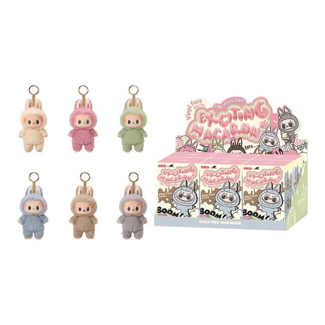 Pop Mart The Monsters V1 Labubu Tasty Exciting Macaron Series Blind Box