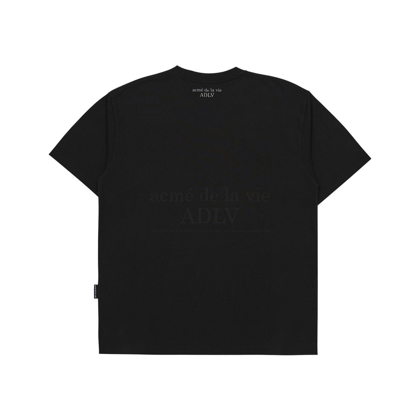 ADLV Fuzzy Rabbit Black Tee