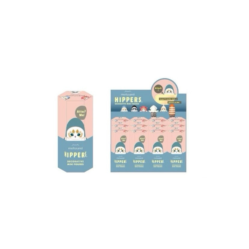 Mofusand Decorative Mini Figures Hippers