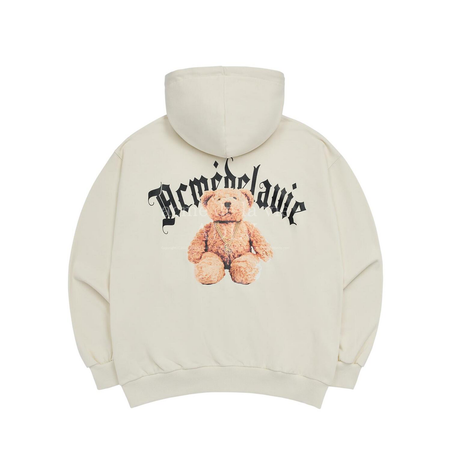 ADLV Gold Chain Bear Doll Cream Jacket