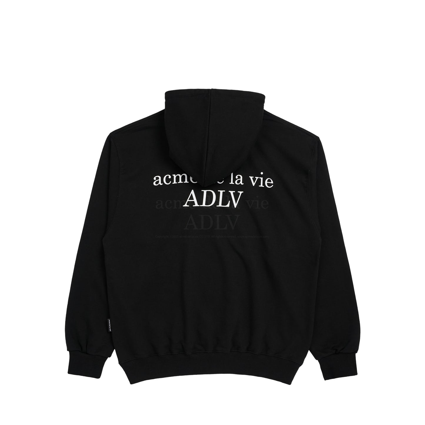 ADLV DTP Window Seat Baby Face Black Hoodie