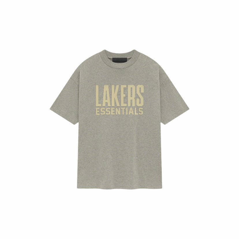 Essentials FW24 NBA Lakers Warm Heather Tee