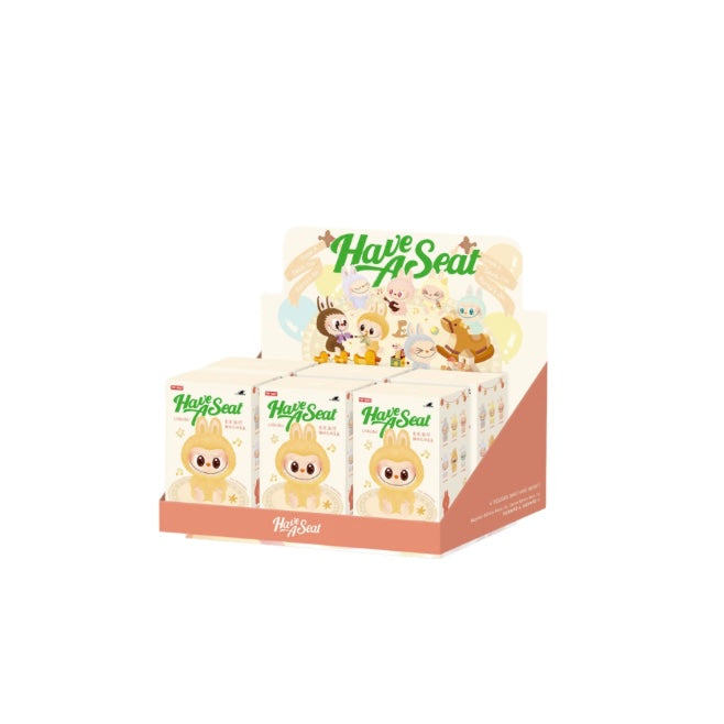 Pop Mart The Monsters V2 Labubu Have a Seat Macaron Series Blind Box