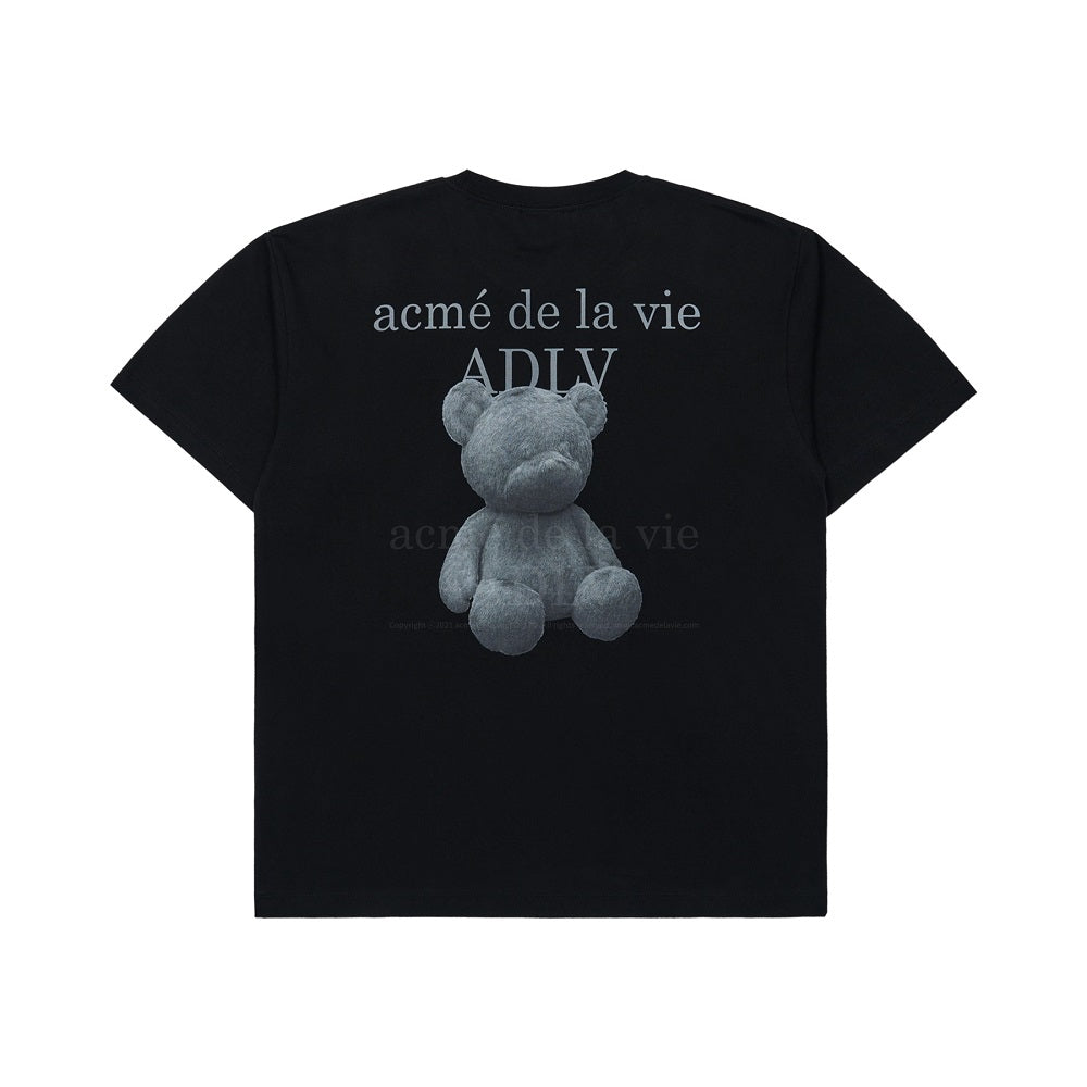 ADLV Fuzzy Bear Black Tee