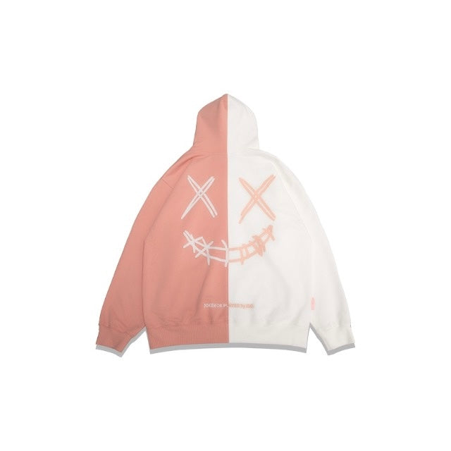 Rickyisclown Jokeric White Pink Hoodie