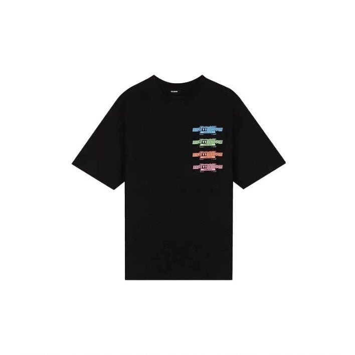 Welldone Multi Logo Black Tee