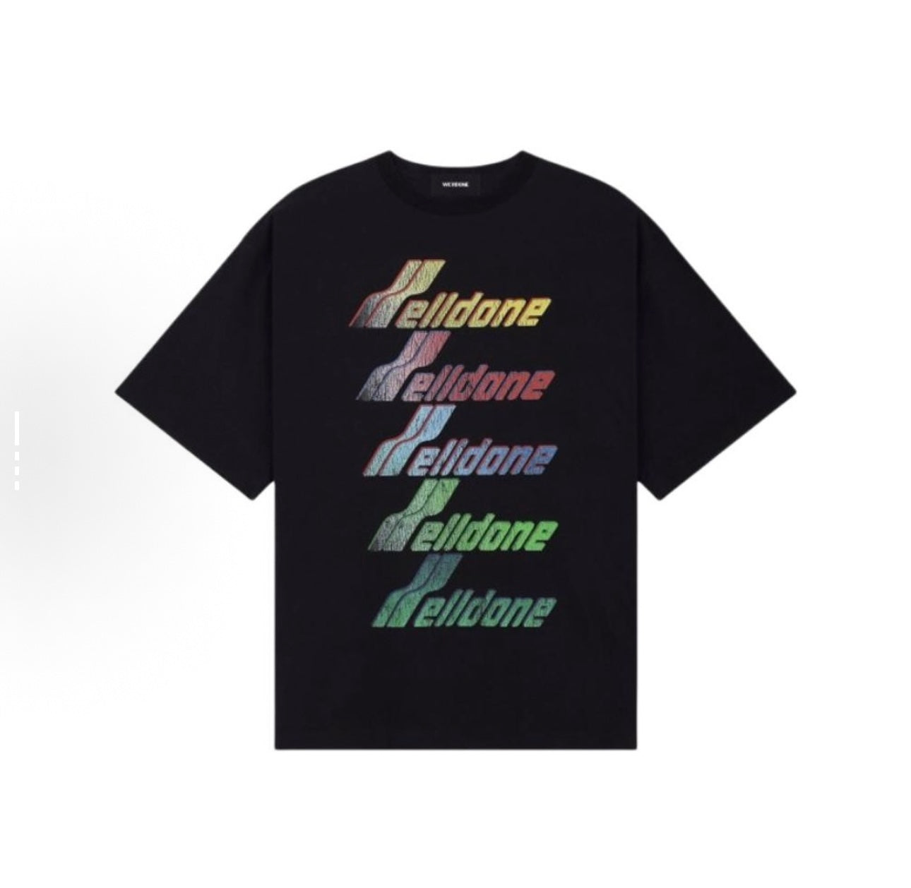 Welldone Gradient Color Logo Tee