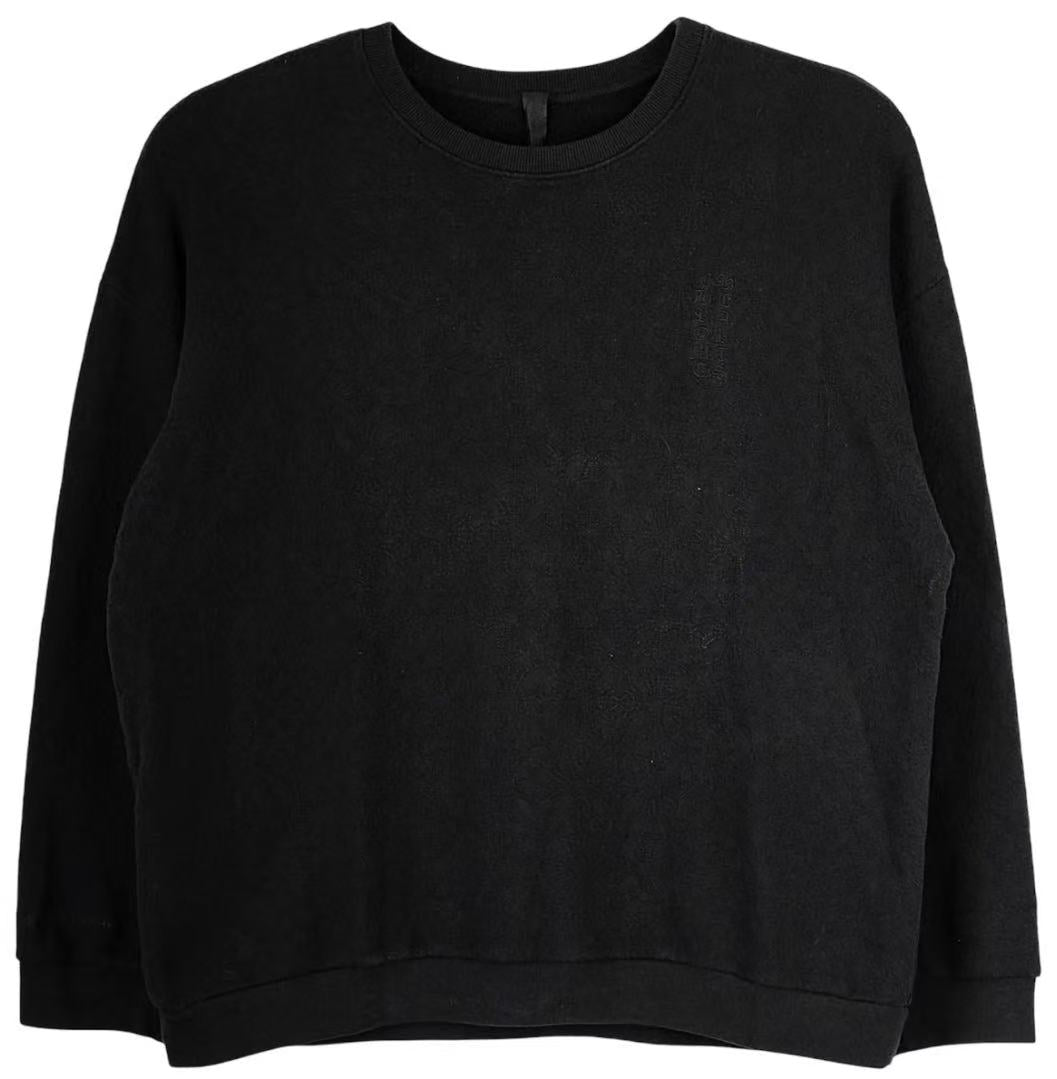 Chrome Hearts Jacquard Monogram Black Sweatshirt BF