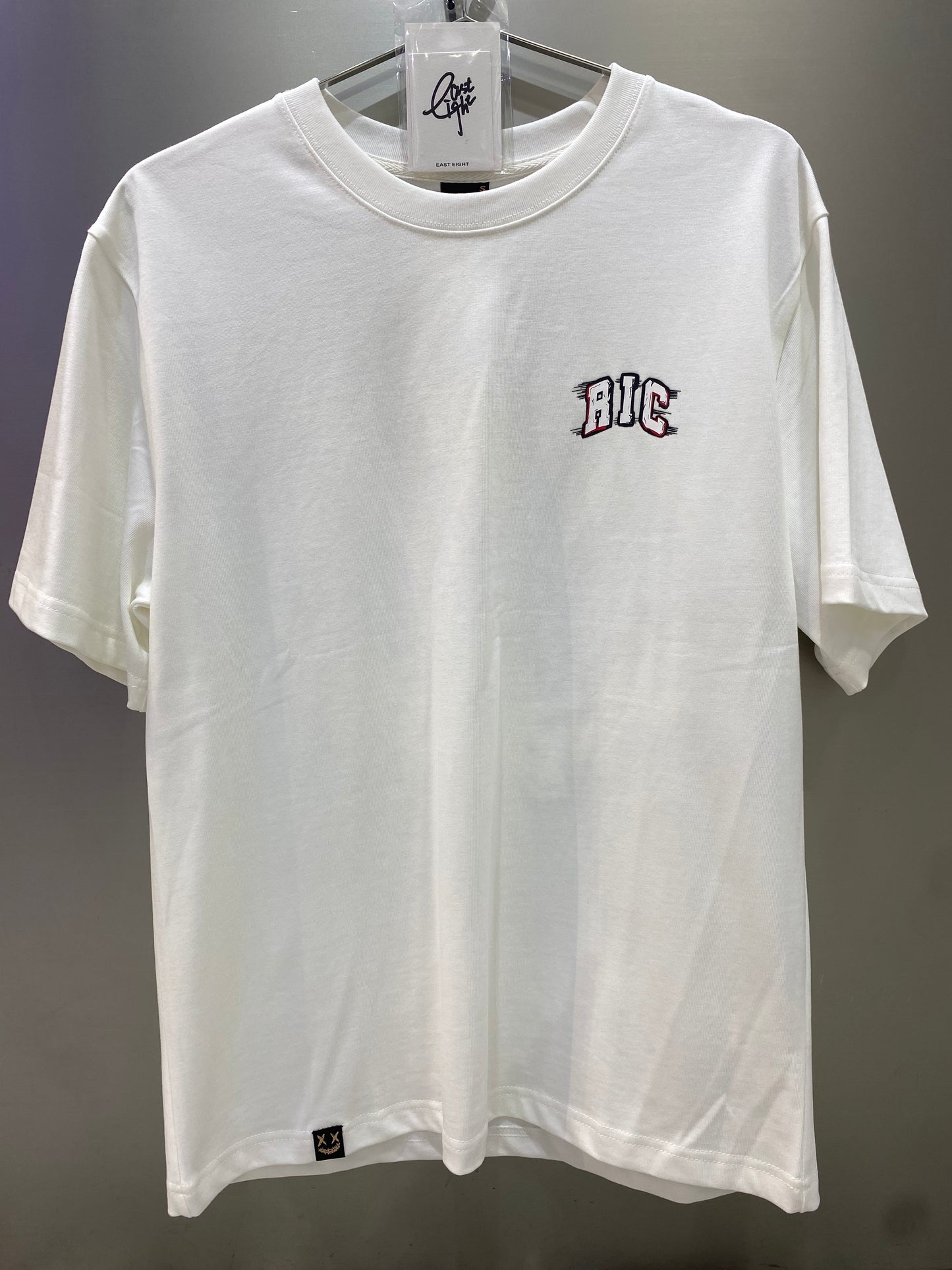 Rickyisclown Red Crayon Smiley White Tee