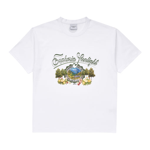 ADLV Lisa Greenery Art White Tee