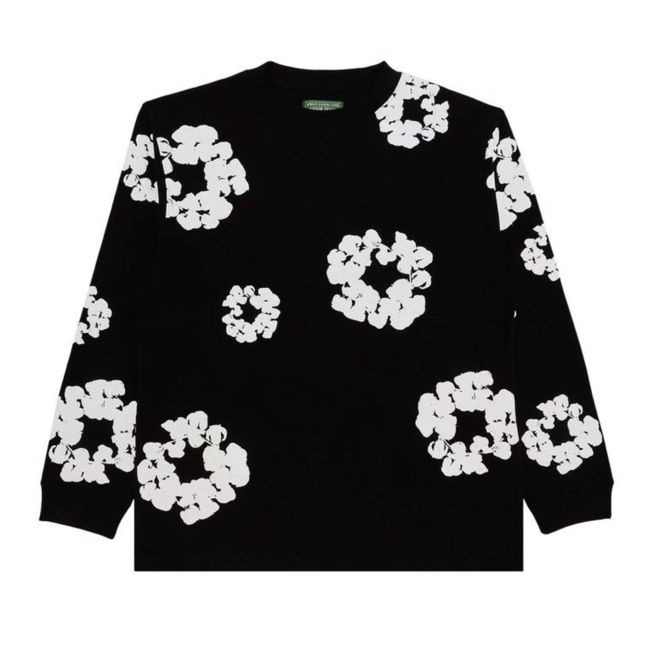 Denim Tears The Cotton Black Sweatshirt JM