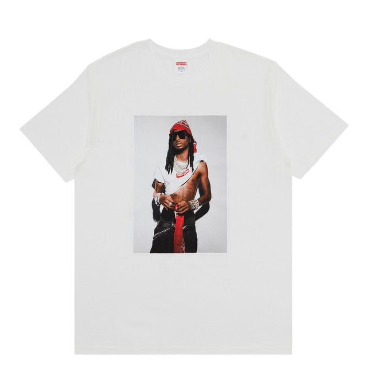 Supreme Playboi Carti White Tee JM