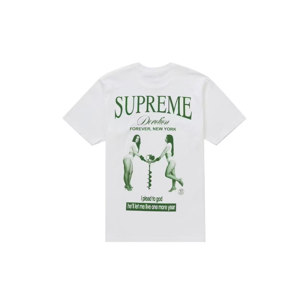 Supreme Devotion White Tee CRZ