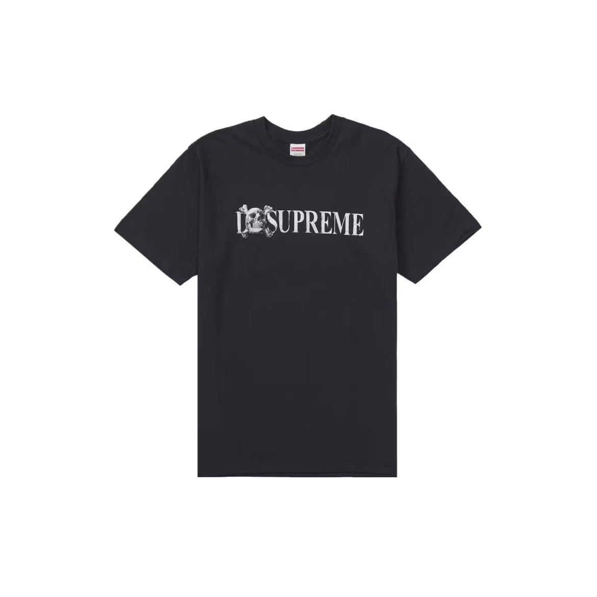 Supreme Skull Black Tee CRZ