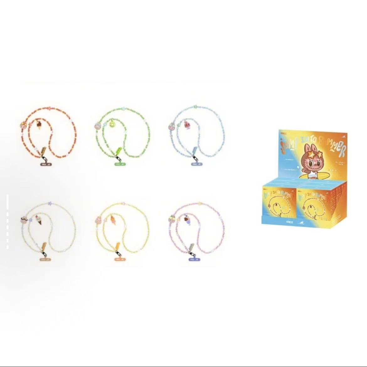 Pop Land Jump Into Summer Series Phone Charm Blind Box