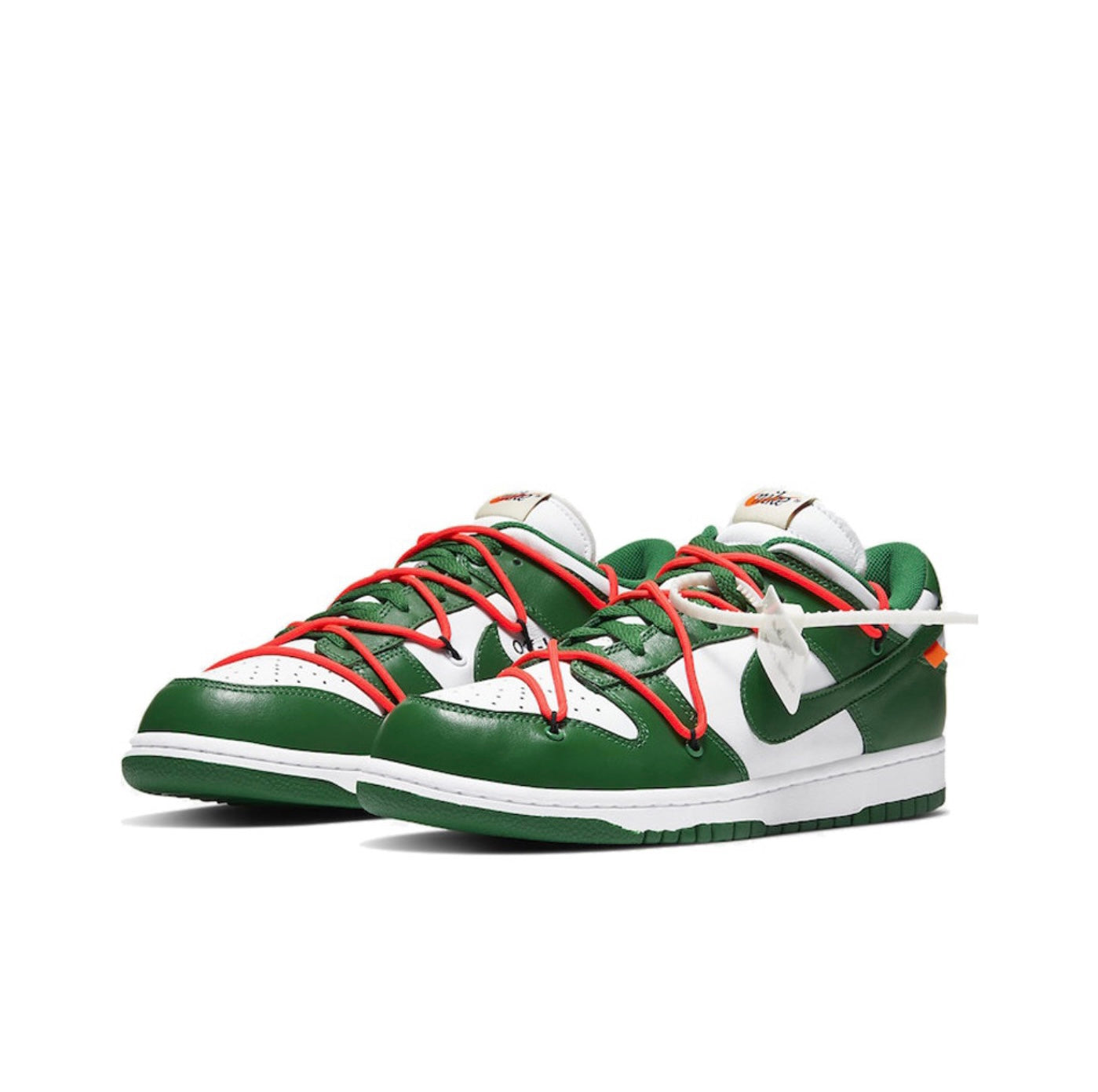 Dunk Low Off-White Pine Green