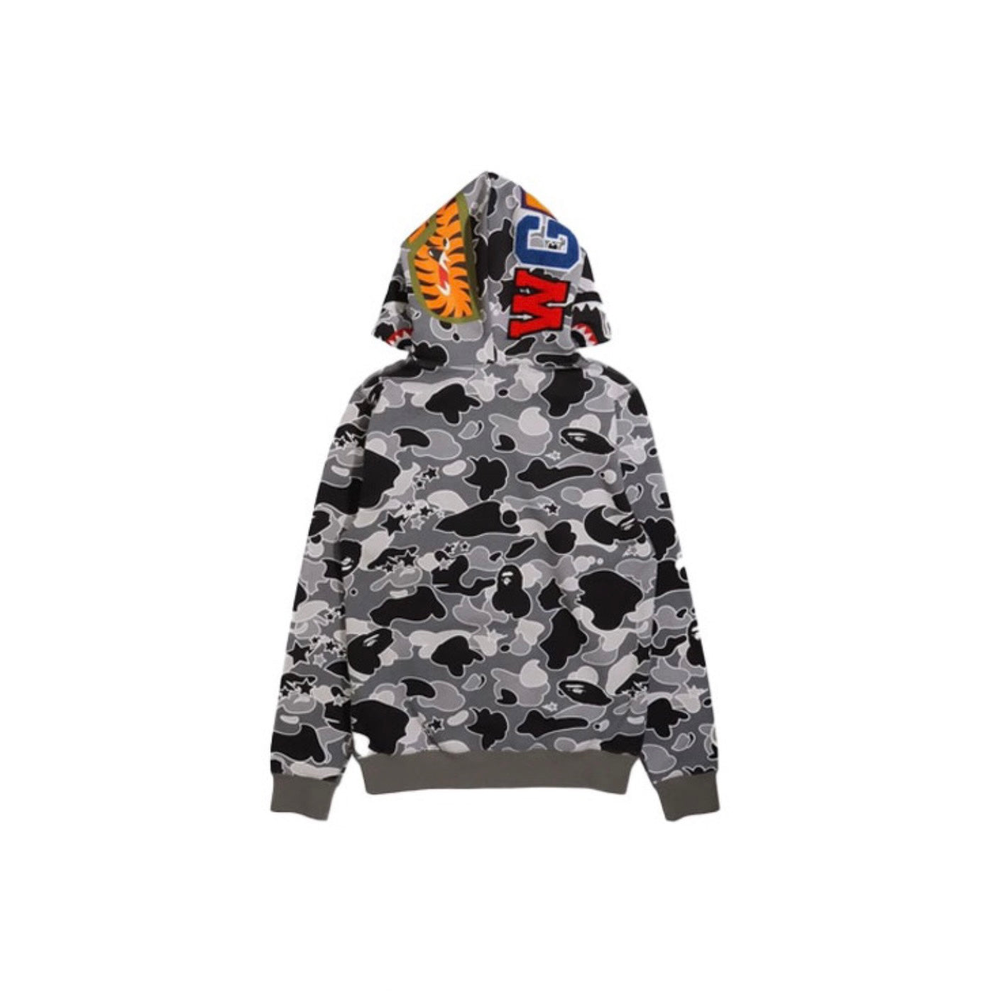 Bape STA Camo Shark Black Jacket