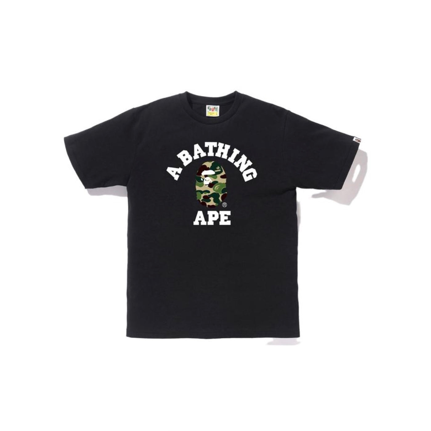 Bape 005 ABC Camo College Black Green Tee