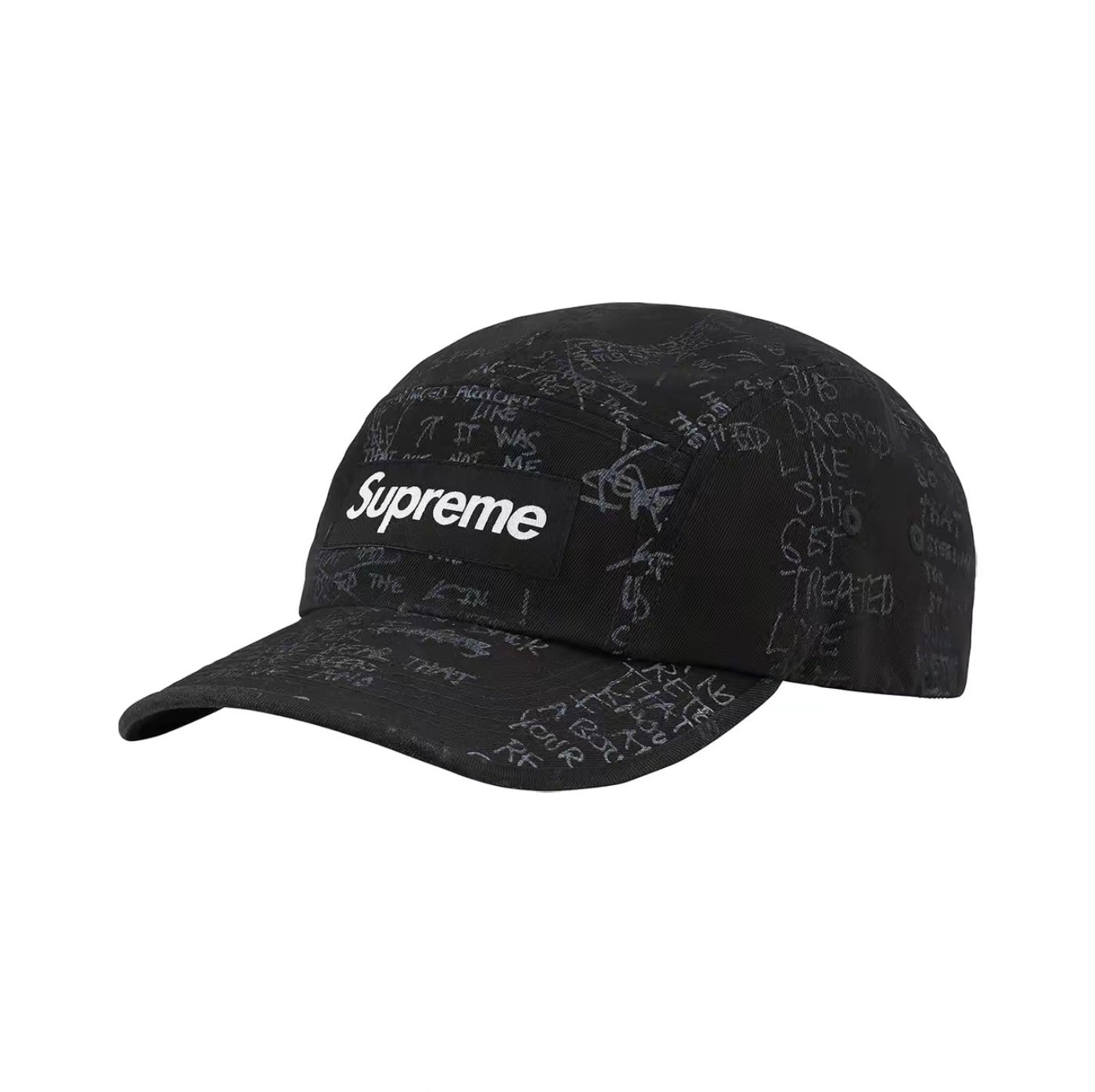 Supreme Gonz Poems Black Camp Cap