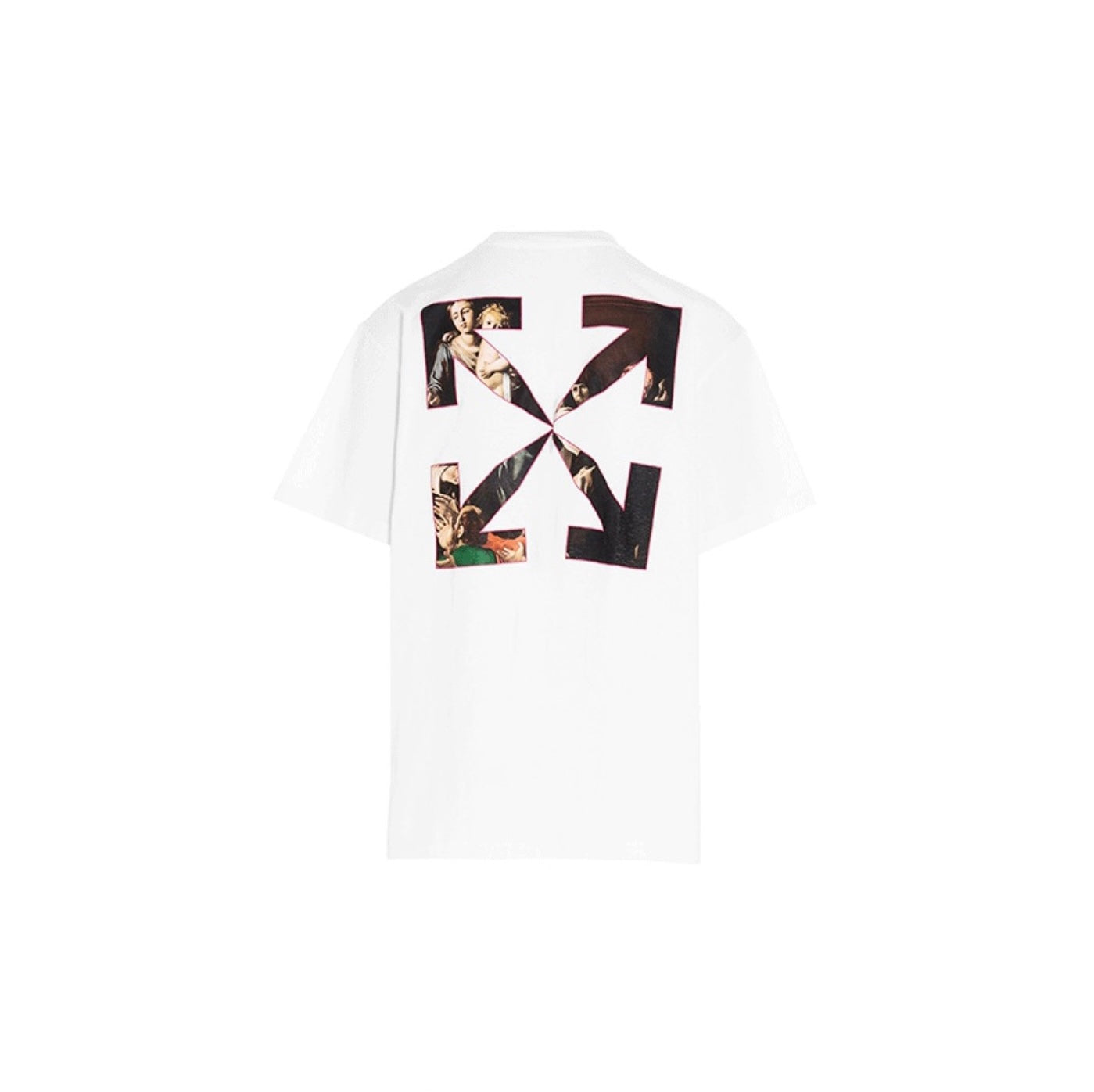 Off-White Sprayed Caravaggio White Tee
