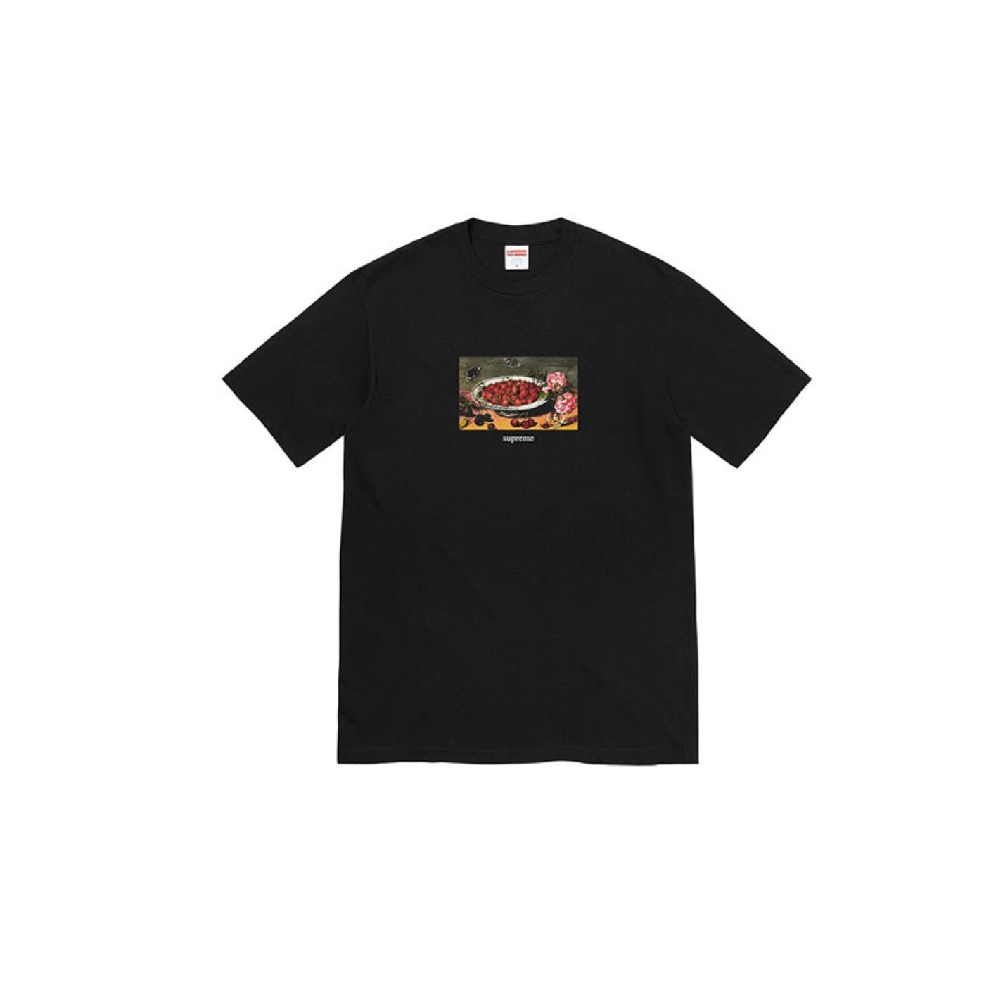 Supreme Strawberries Black Tee – EastEightSG