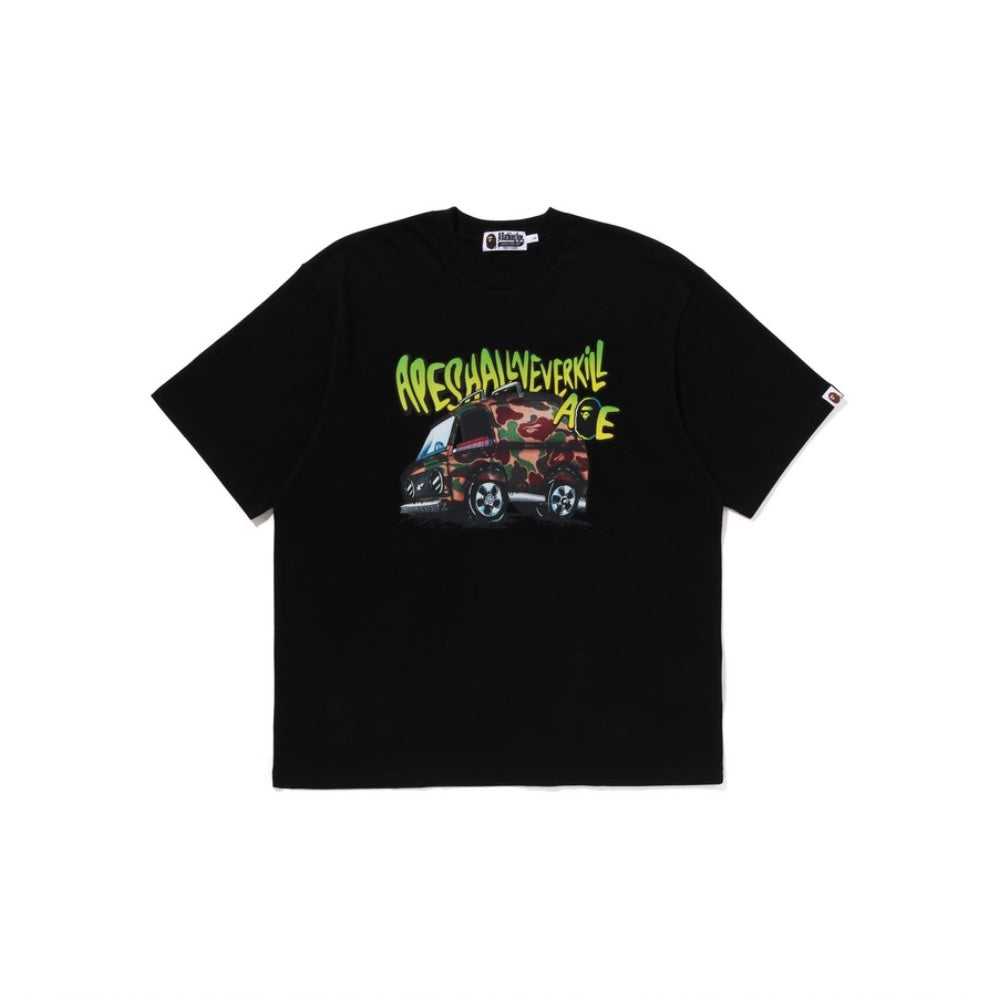 Bape Car Graphic Black Tee