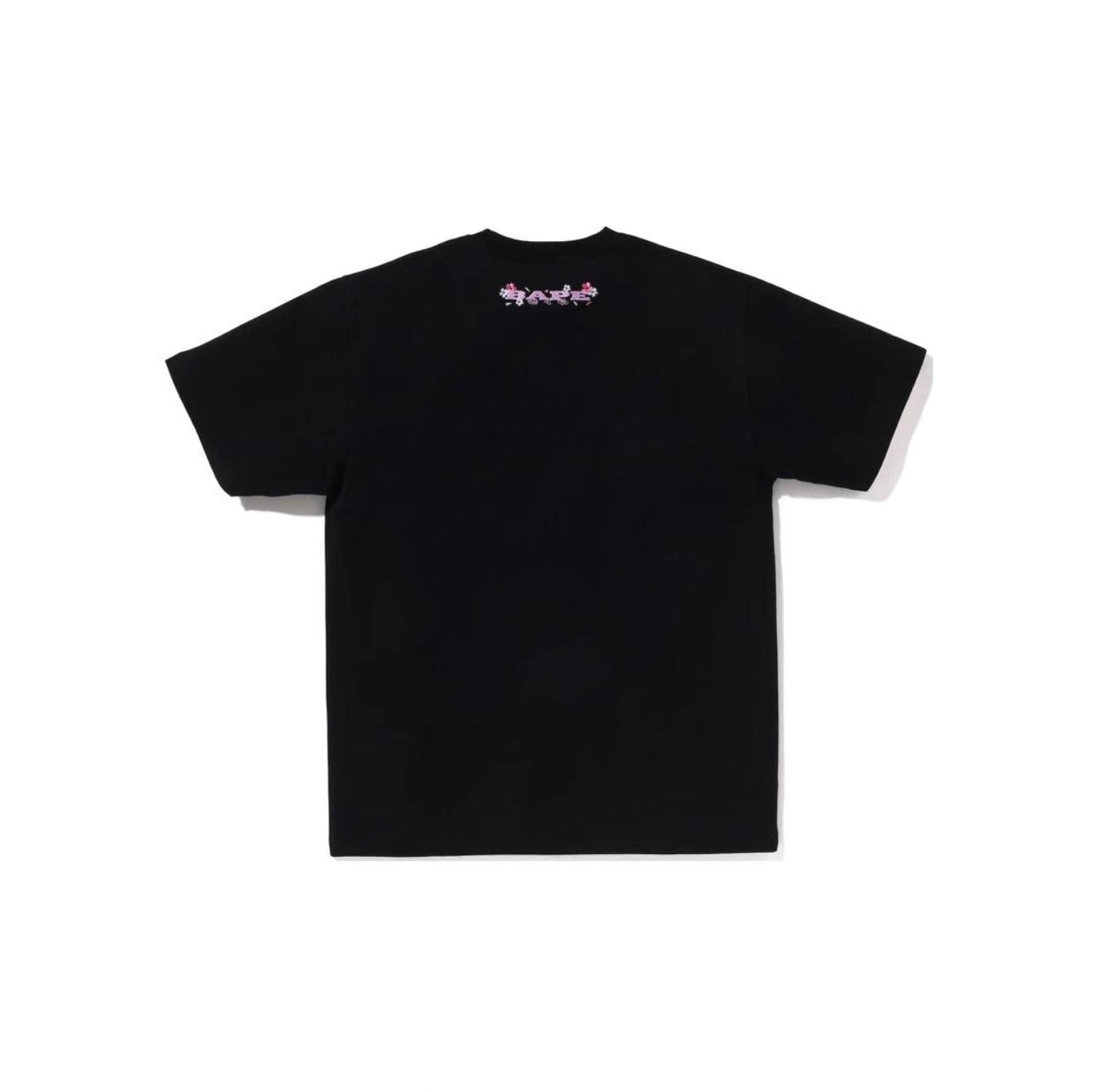 Bape 011 Sakura Photo Ape Head Black Tee