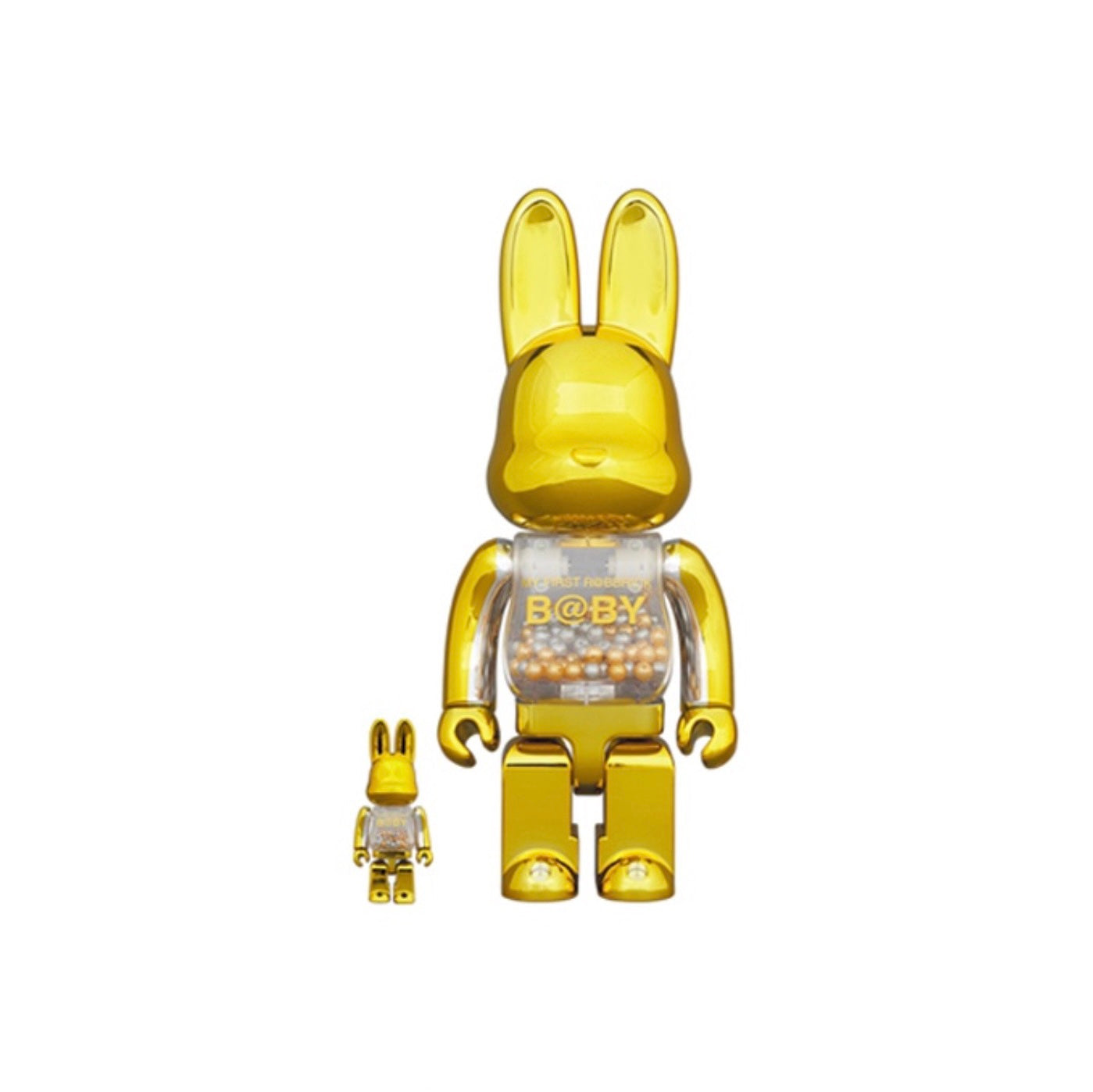 Bearbrick My First Rabbrick Baby Gold 100% & 400% – EastEightSG