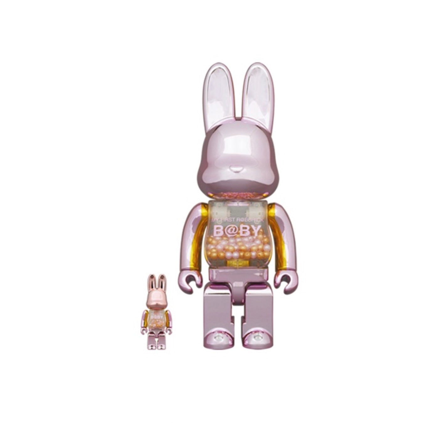 Bearbrick My First Rabbrick Baby Pink 100% & 400% – EastEightSG