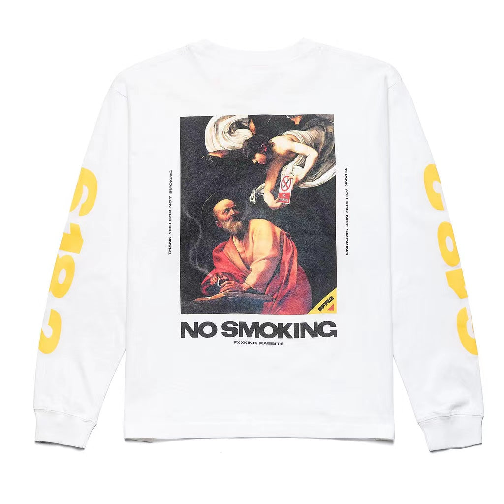 予約販売】本 No FR2 Smoking T-shirt Sleeve Long Tシャツ/カットソー