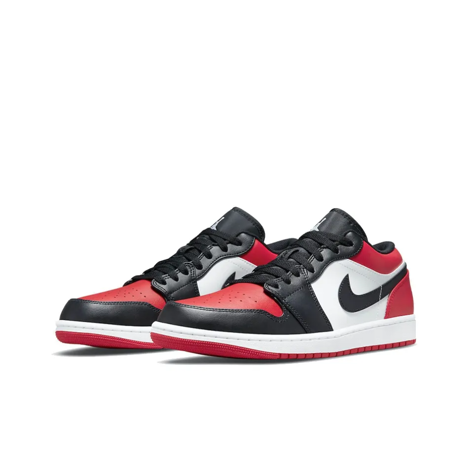 Air Jordan 1 Low Bred Toe GS