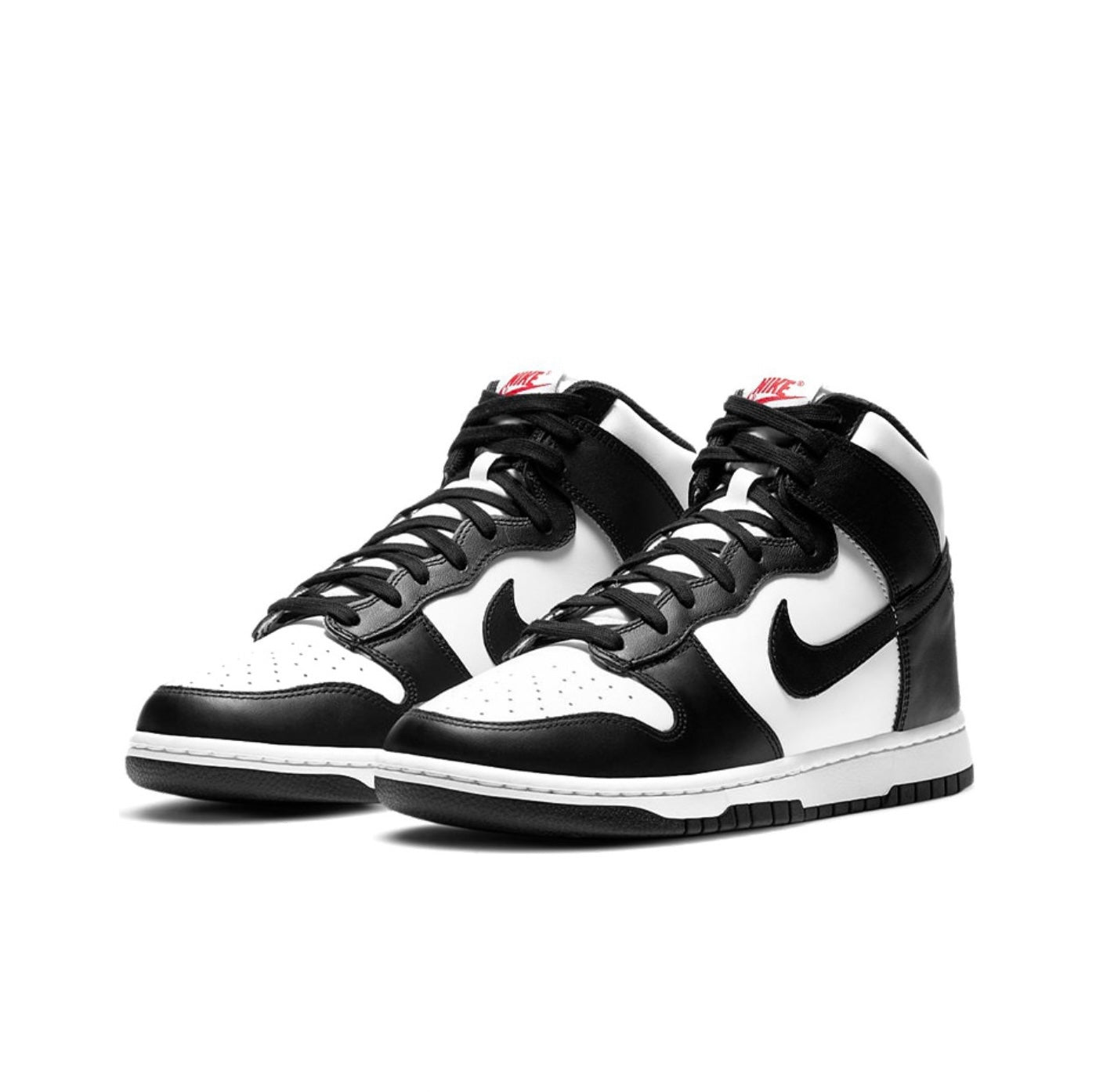 Dunk High Black White Men