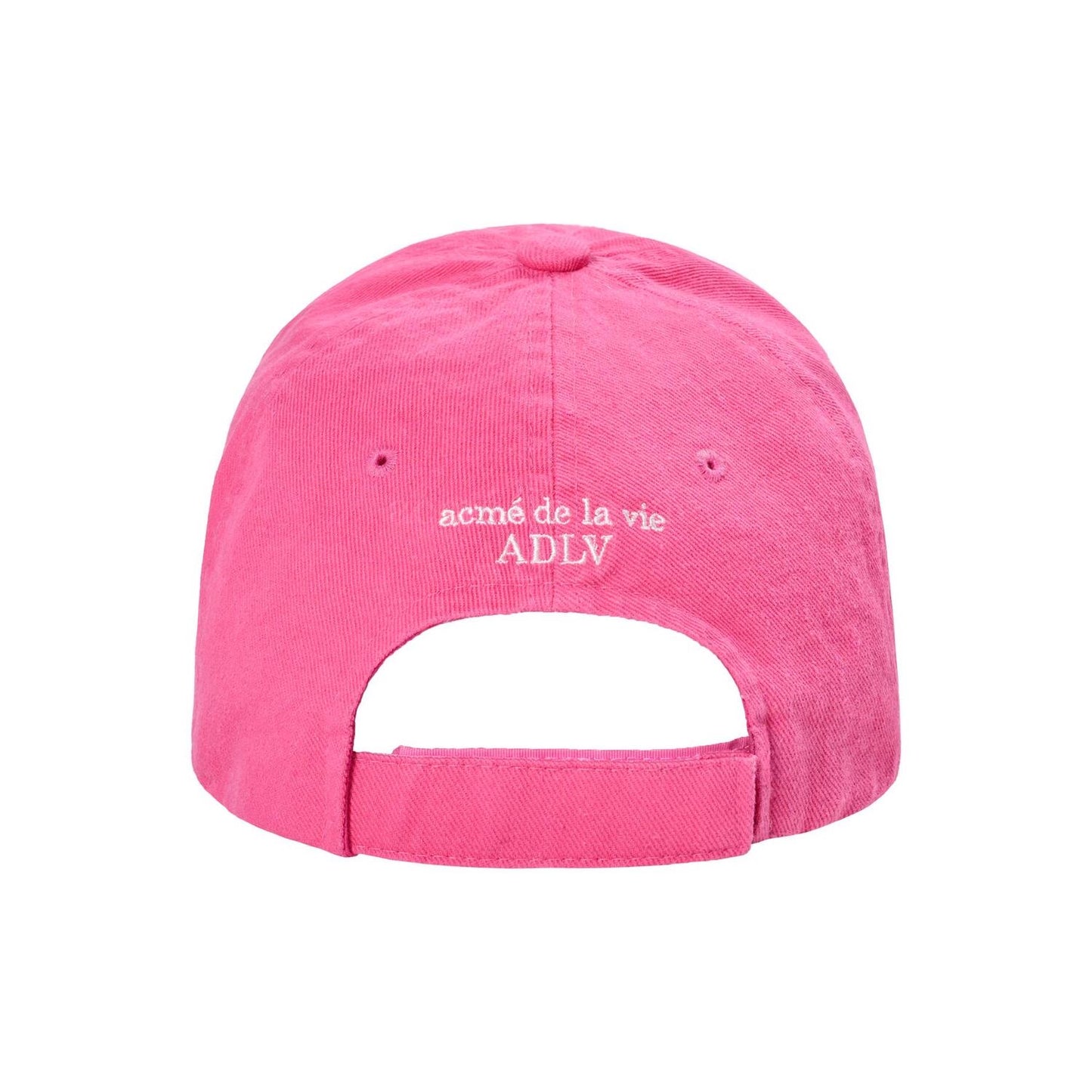 ADLV Laurel Emblem Destroyed Washing Ball Pink Cap