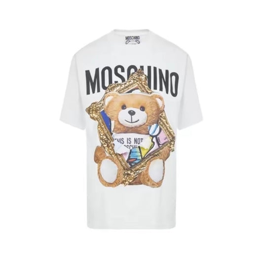 Moschino Picture Frame White Tee