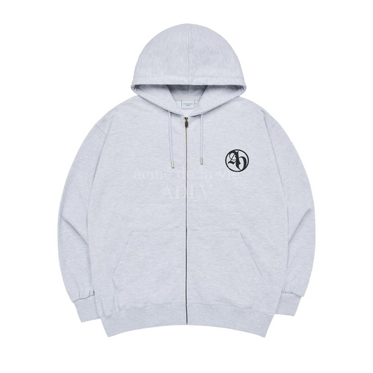 ADLV Circle New Symbol Logo Grey Jacket