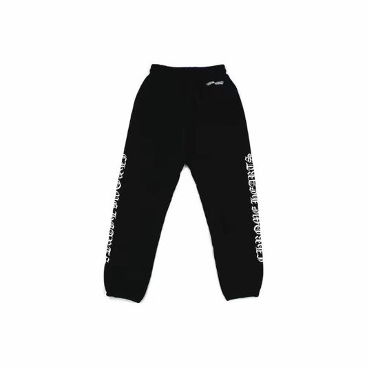 Chrome Hearts Scroll Black Sweat Pants